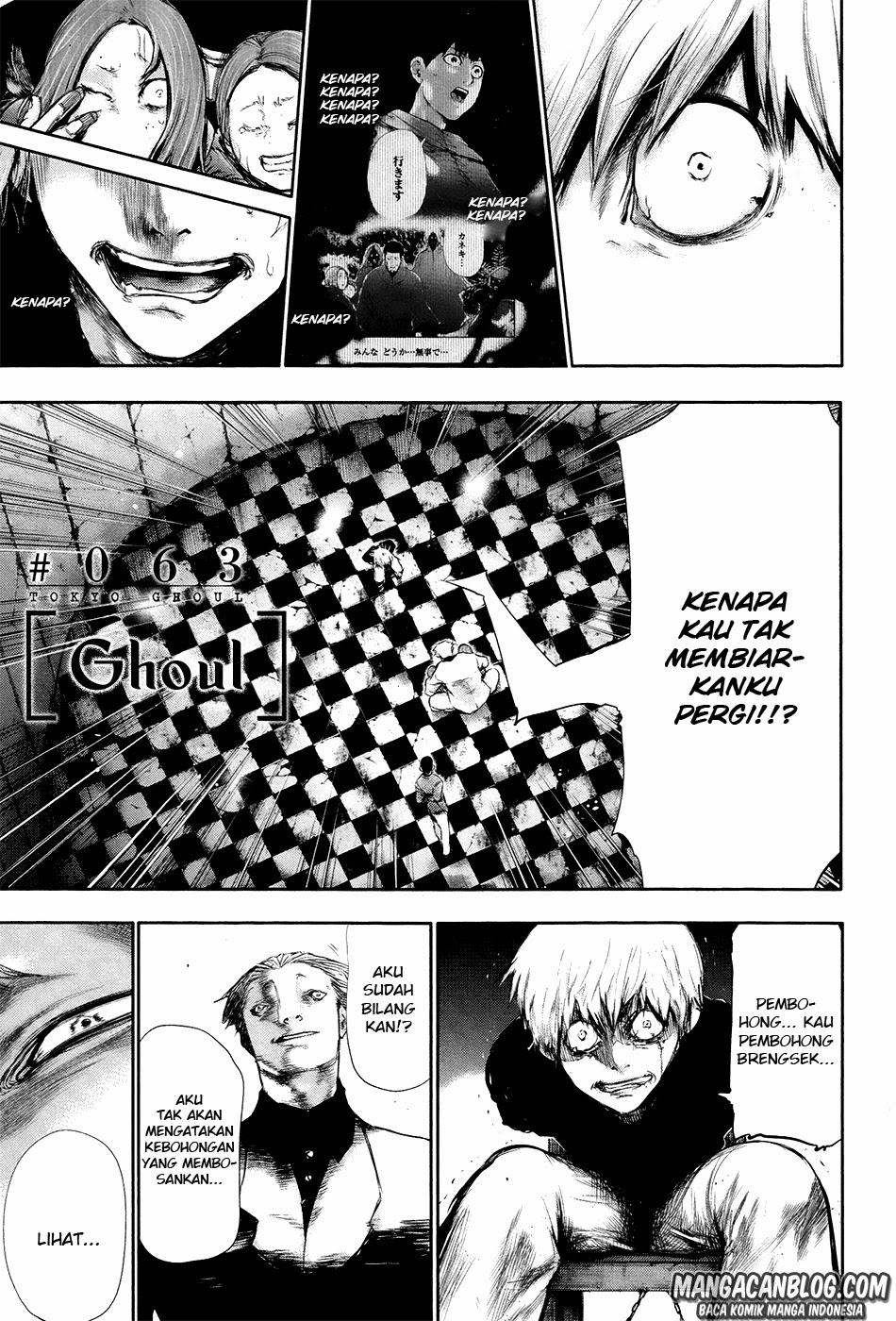 Tokyo Ghoul Bab 63 halaman 1