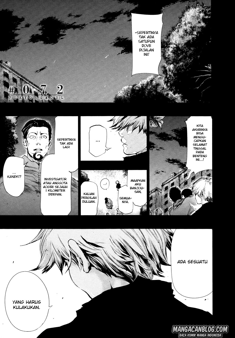 Tokyo Ghoul Bab 72 halaman 1