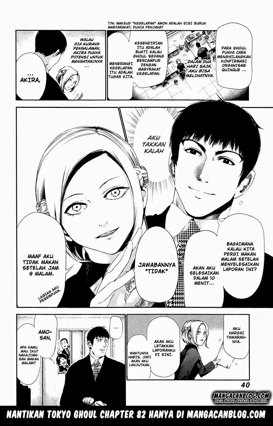Tokyo Ghoul Bab 81 halaman 19