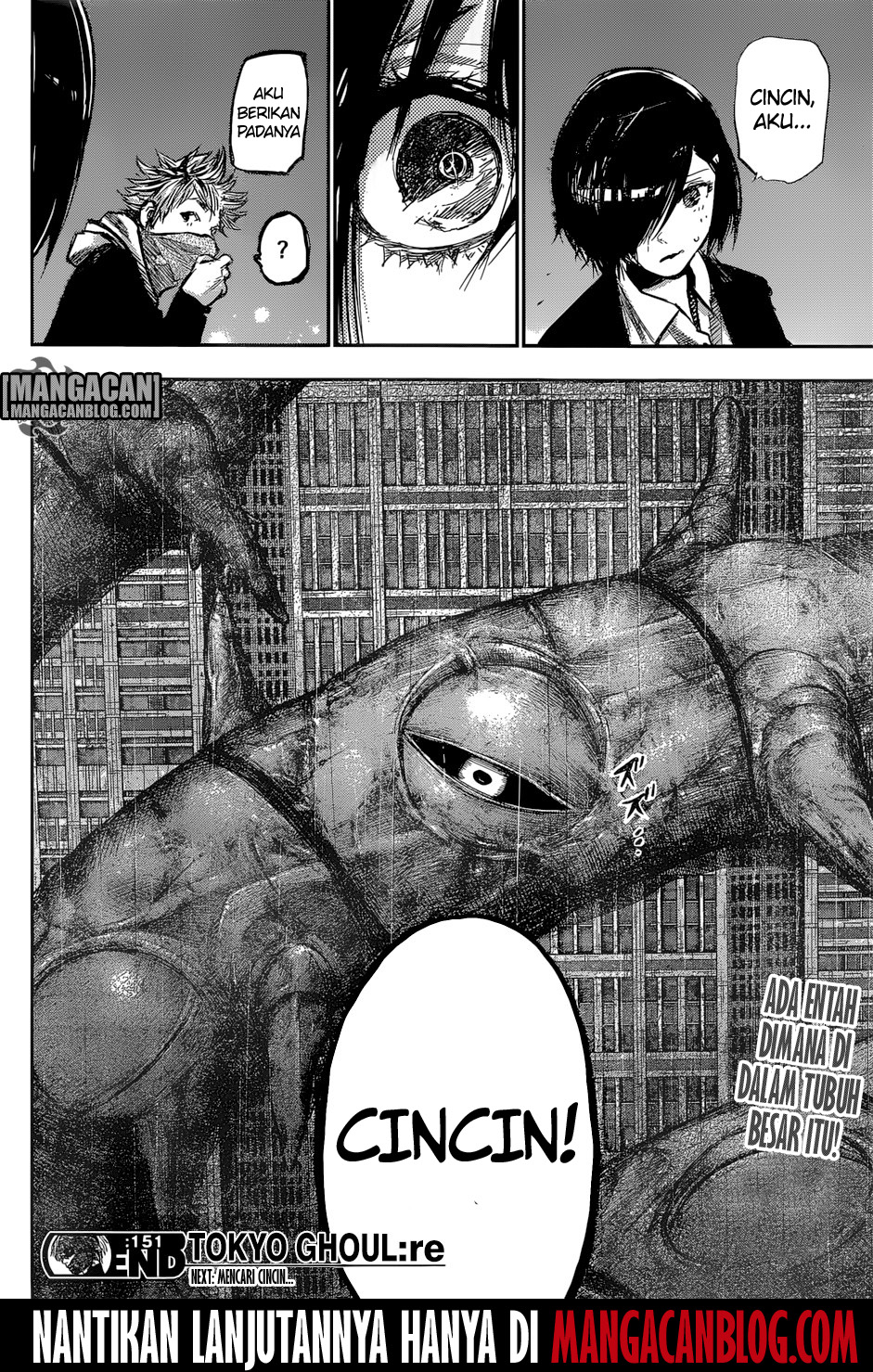 Tokyo Ghoul:re chapter 151 halaman 19