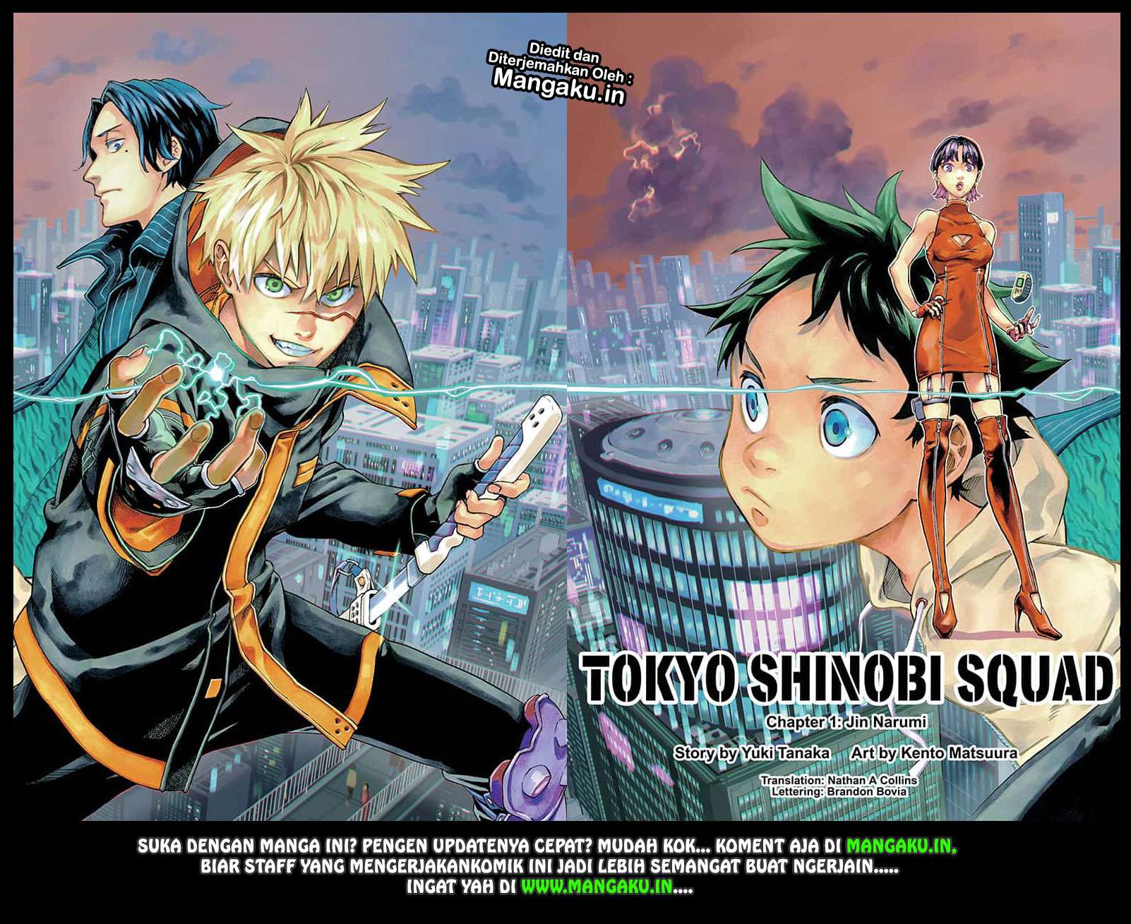 Tokyo Shinobi Squad Bab 1.1 halaman 3