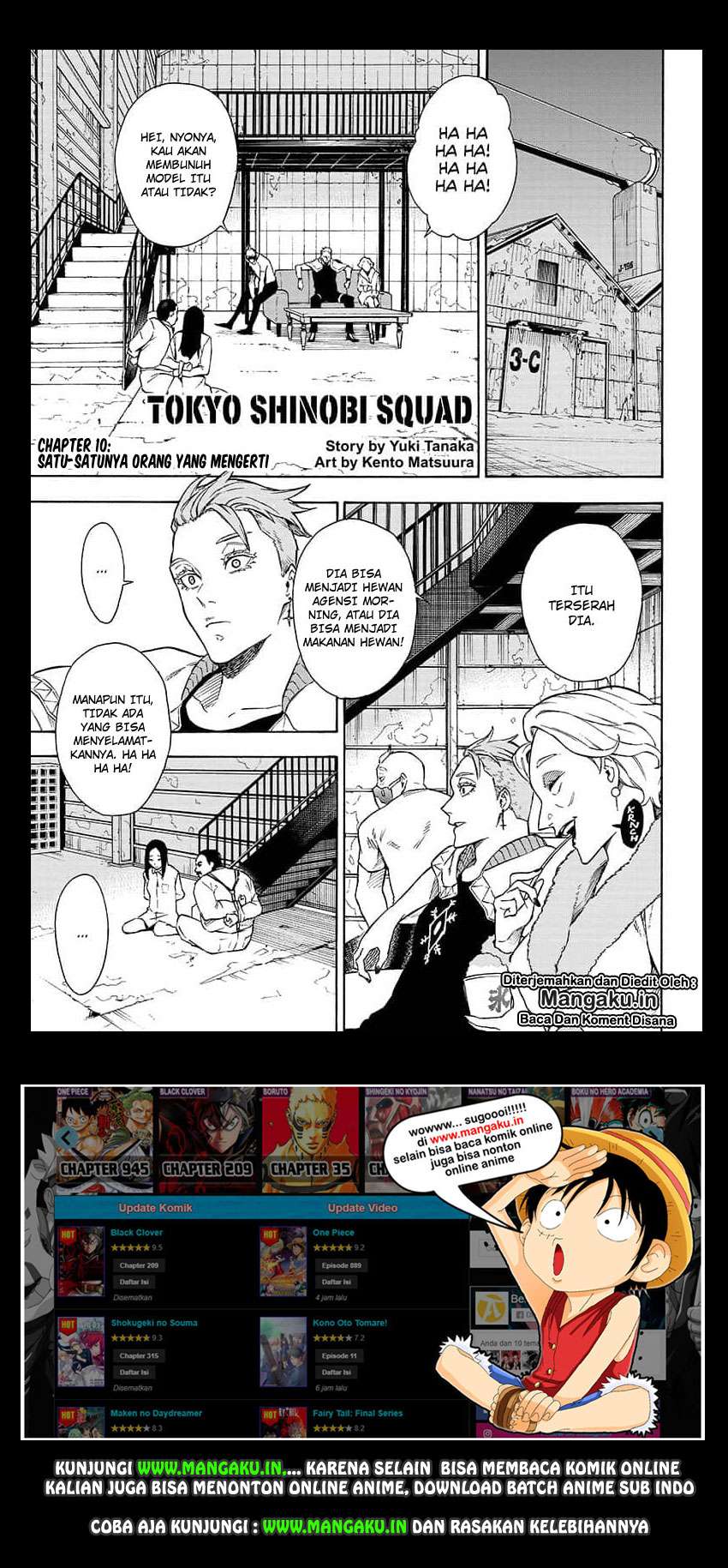 Tokyo Shinobi Squad Bab 10 halaman 2