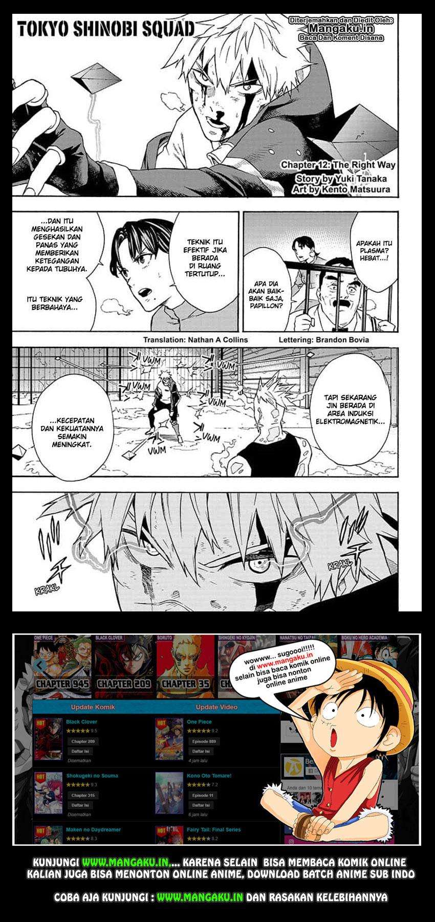 Tokyo Shinobi Squad chapter 12 halaman 2