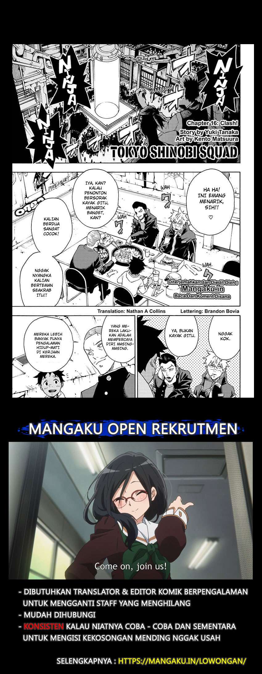 Tokyo Shinobi Squad chapter 16 halaman 2