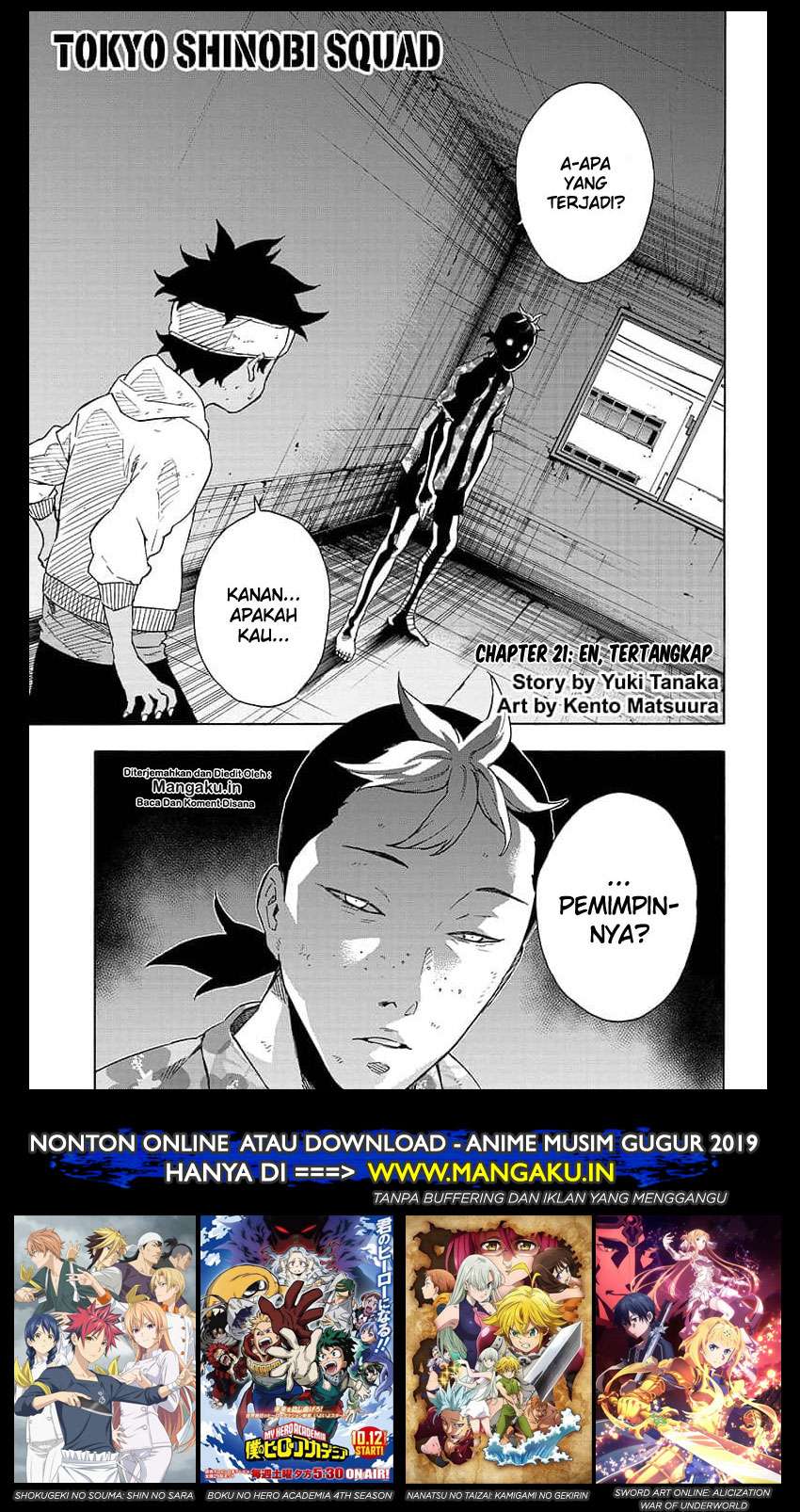 Tokyo Shinobi Squad chapter 21 halaman 2