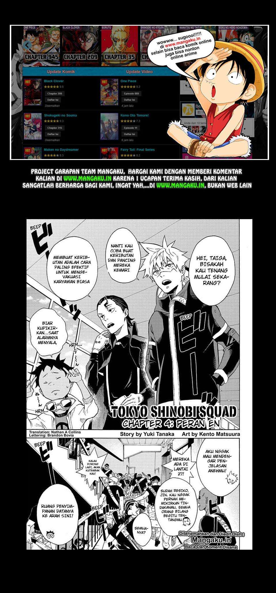 Tokyo Shinobi Squad chapter 4 halaman 2