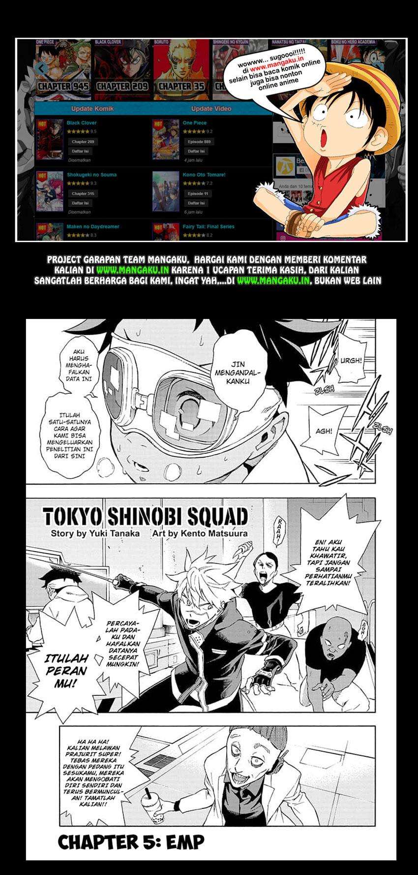 Tokyo Shinobi Squad chapter 5 halaman 2