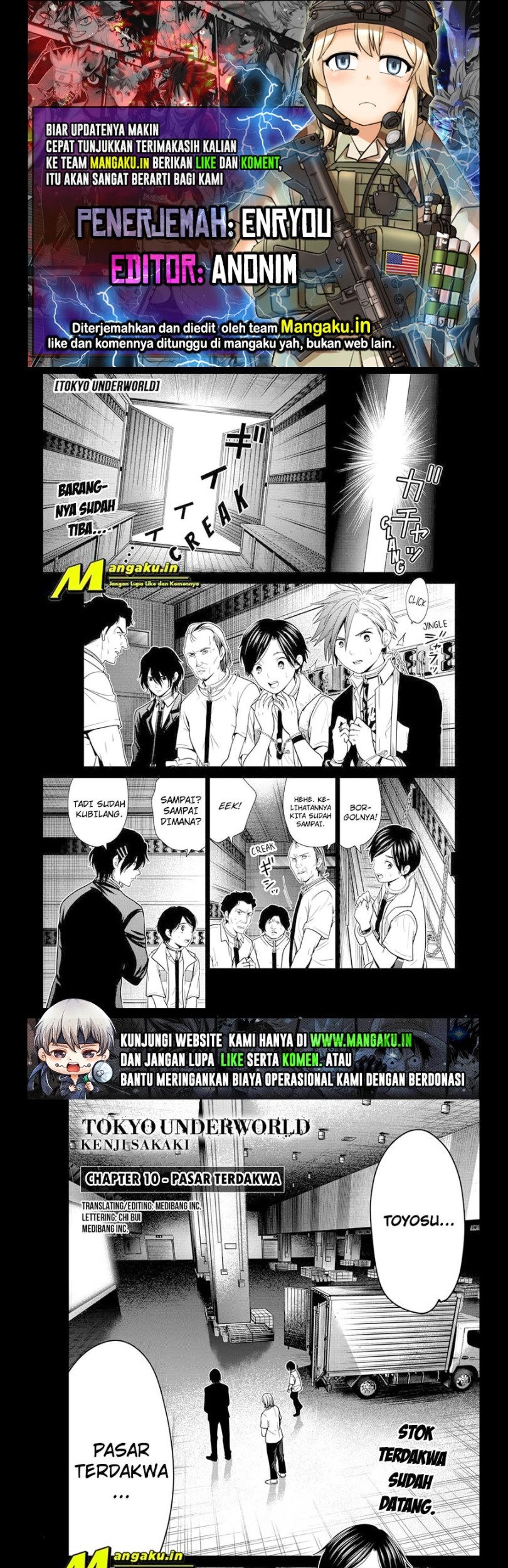 Tokyo Underworld Bab 10 halaman 1