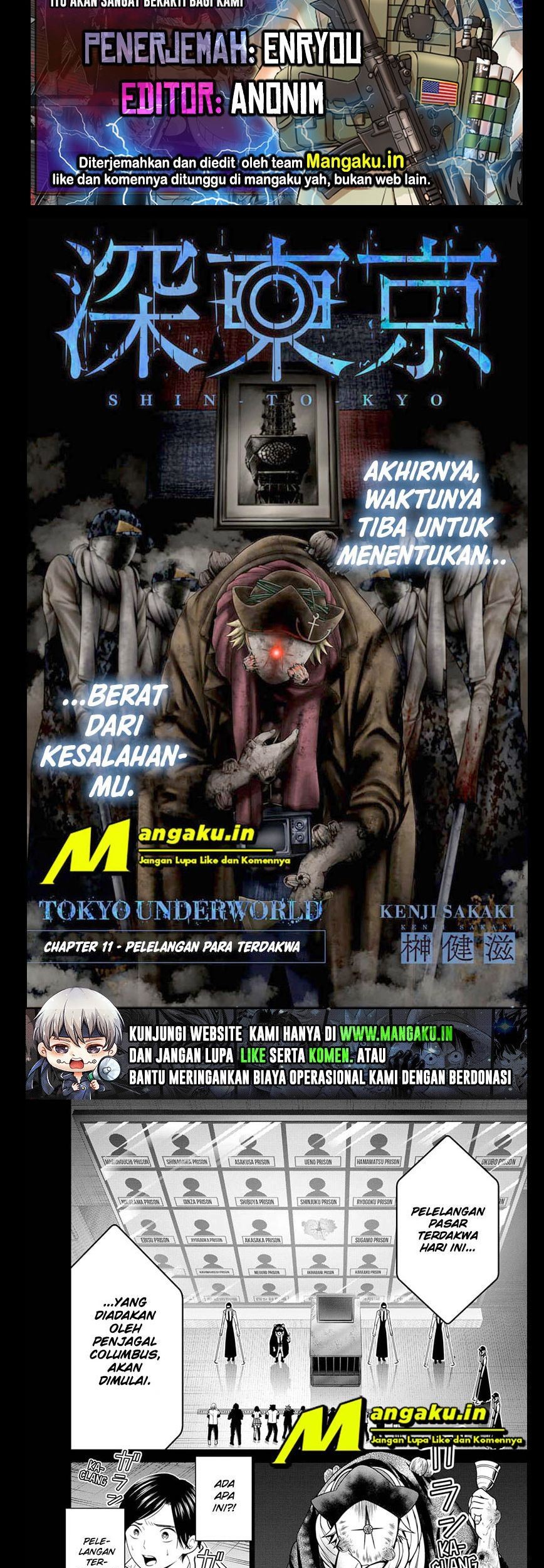 Tokyo Underworld Bab 11 halaman 1