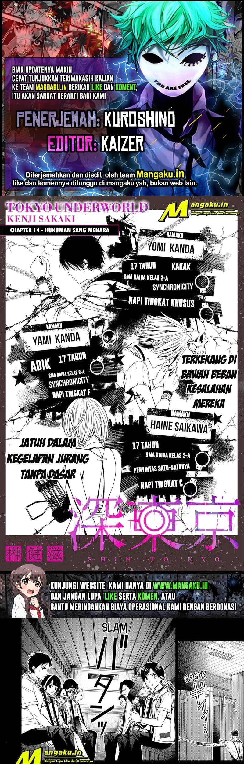 Tokyo Underworld Bab 14 halaman 1