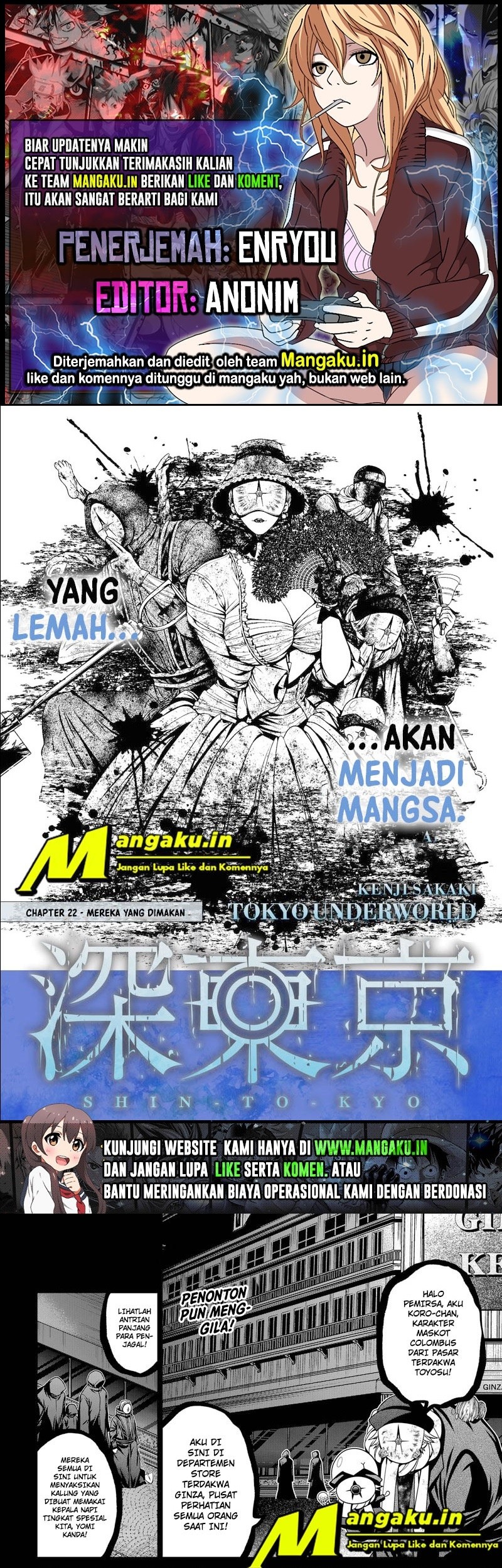 Tokyo Underworld Bab 22 halaman 1
