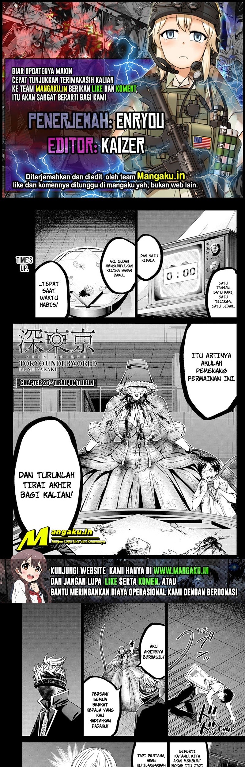 Tokyo Underworld Bab 25 halaman 1