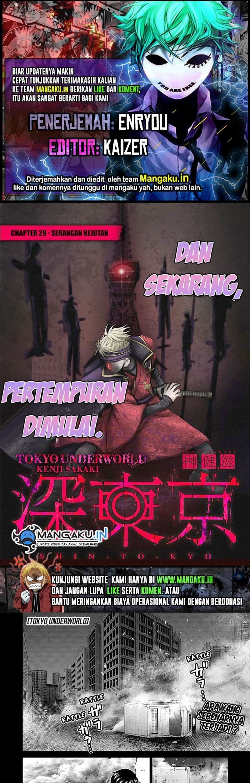 Tokyo Underworld Bab 29 halaman 1