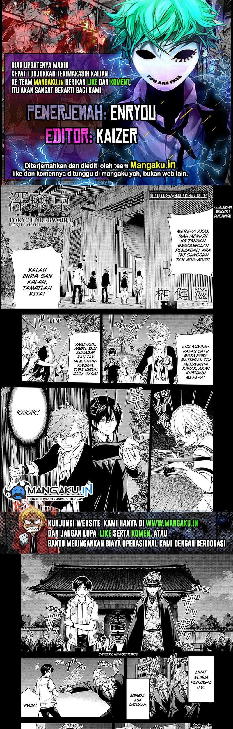 Tokyo Underworld Bab 32 halaman 1