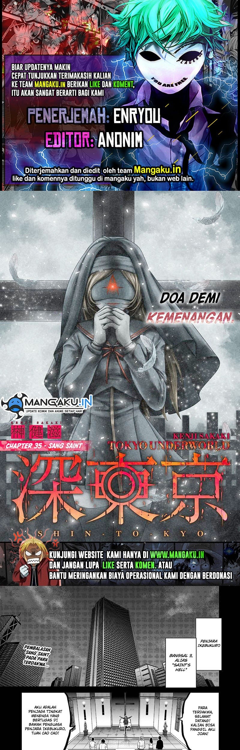 Tokyo Underworld Bab 35 halaman 1