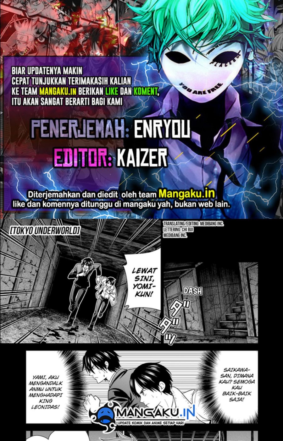 Tokyo Underworld Bab 39 halaman 1