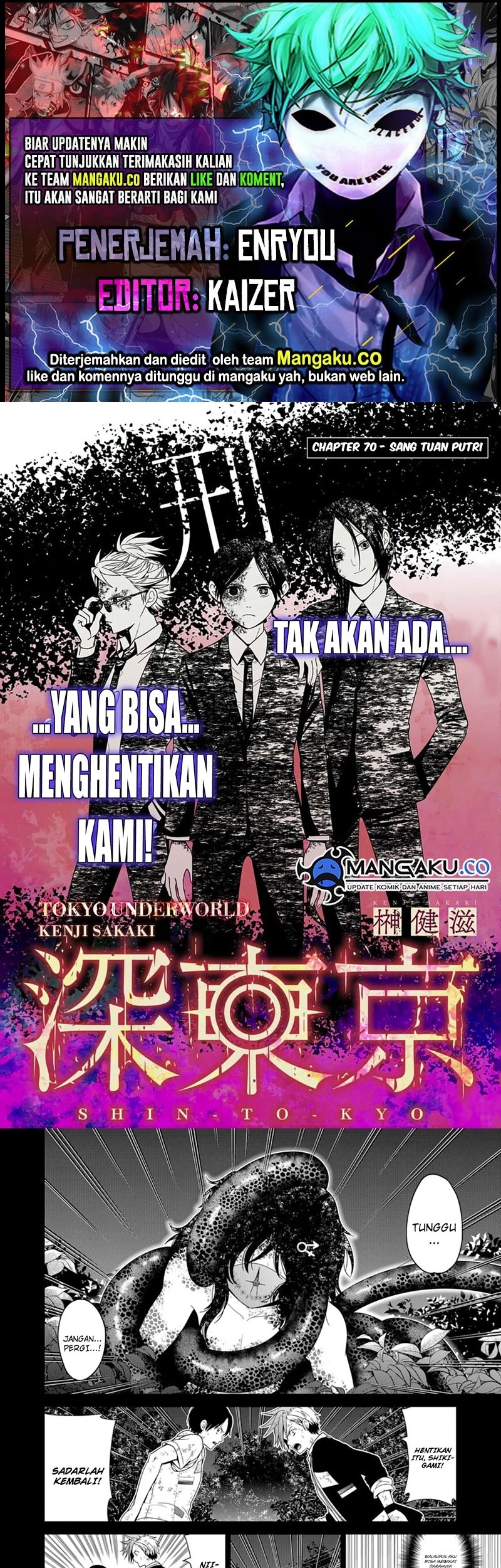 Tokyo Underworld Bab 70 halaman 1