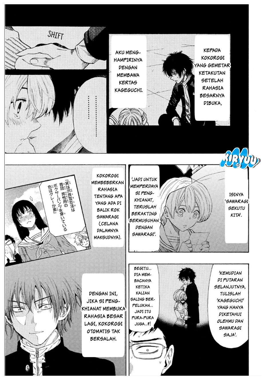 Tomodachi Game Bab 10 halaman 12