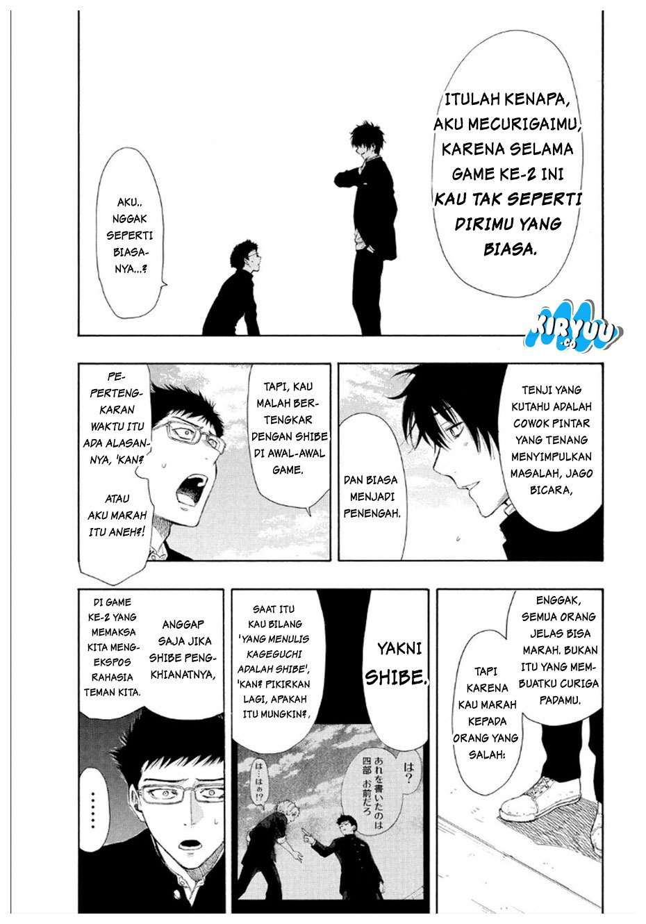 Tomodachi Game Bab 10 halaman 28