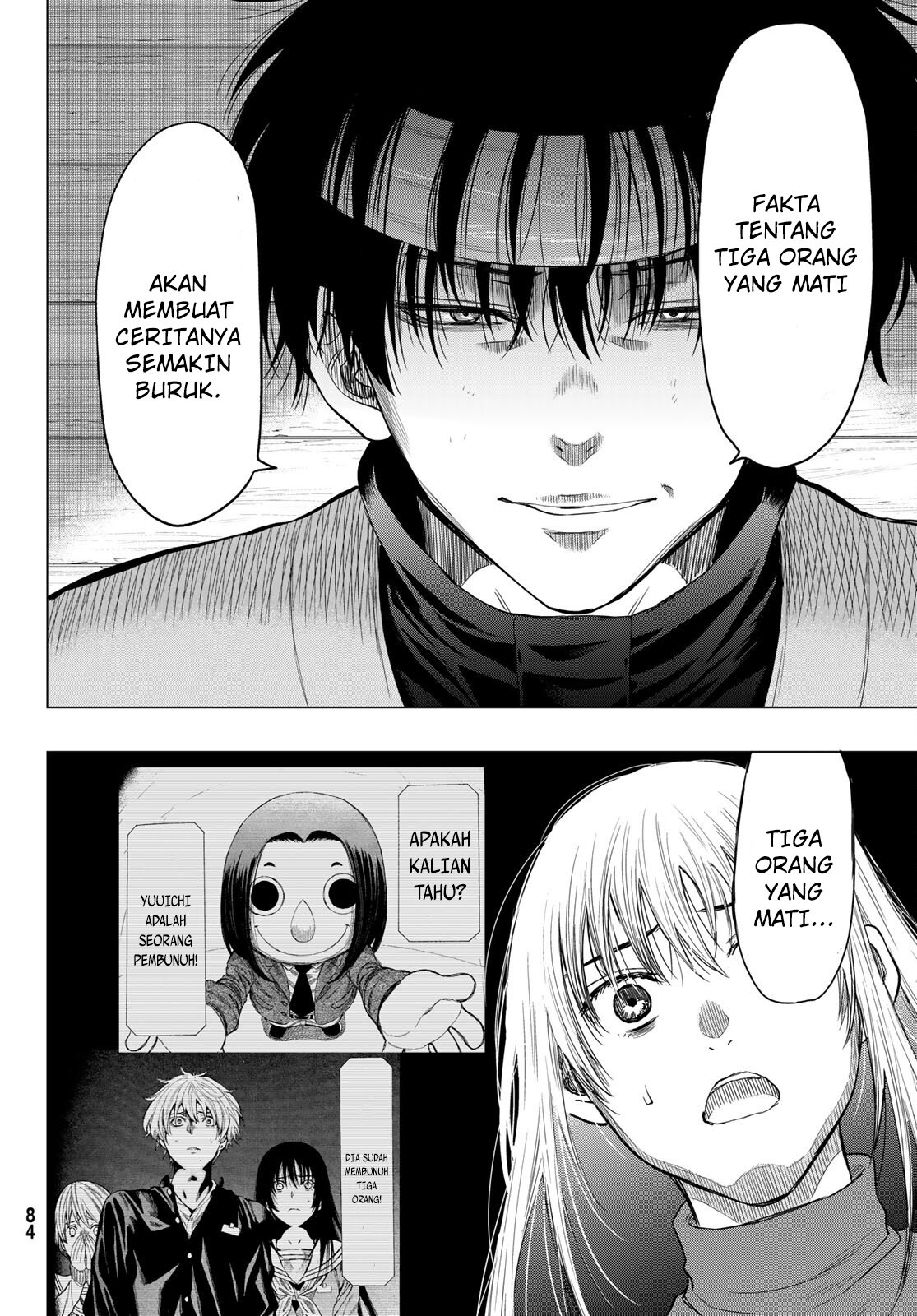 Tomodachi Game Bab 101 halaman 9