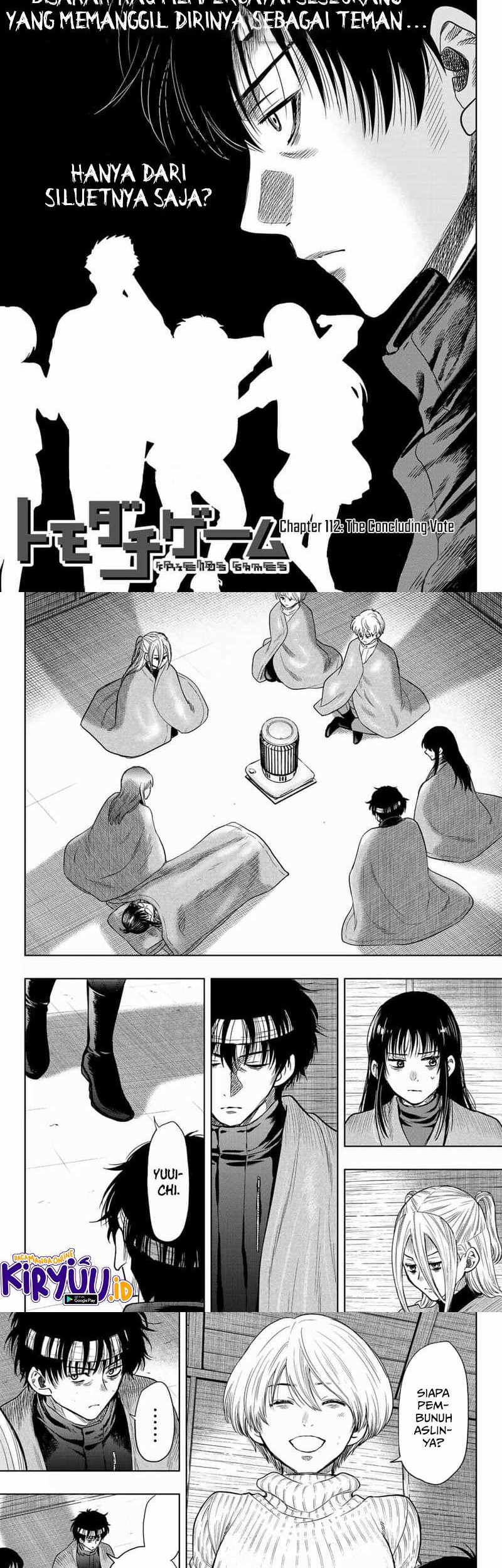 Tomodachi Game Bab 112 halaman 3