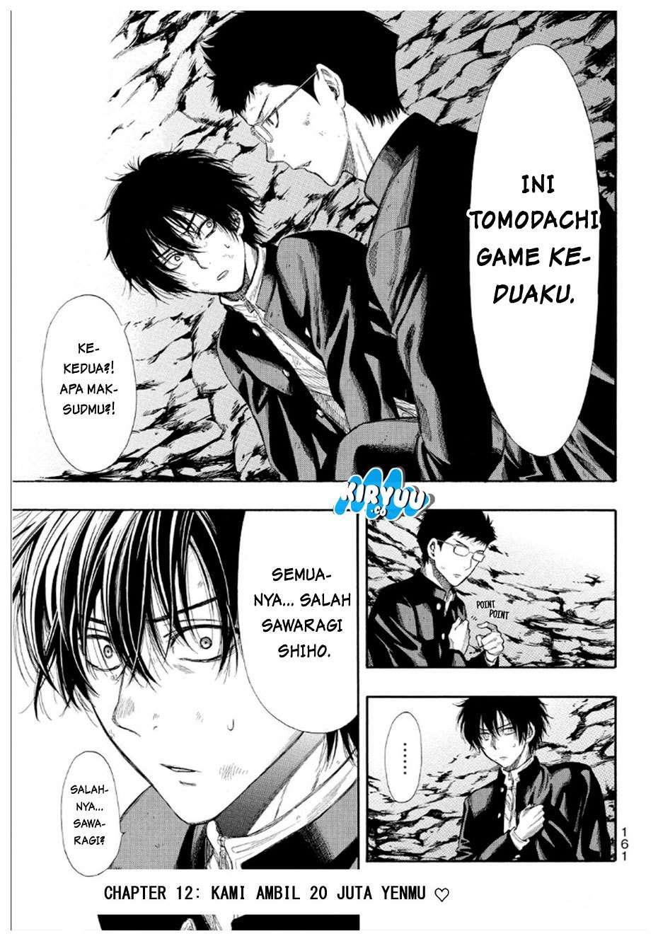 Tomodachi Game chapter 12 halaman 3