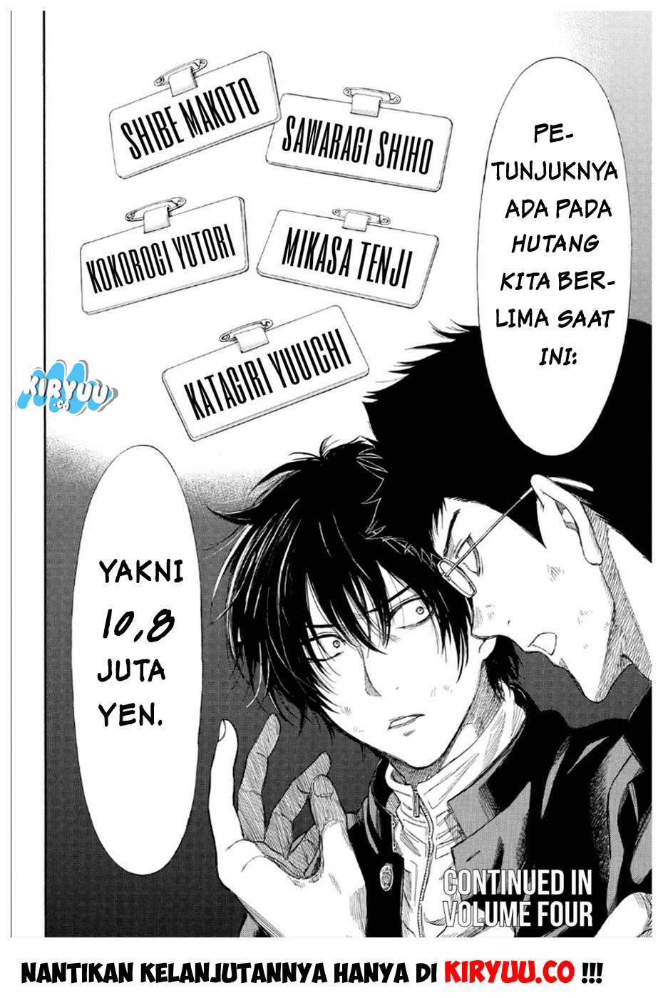 Tomodachi Game chapter 12 halaman 37