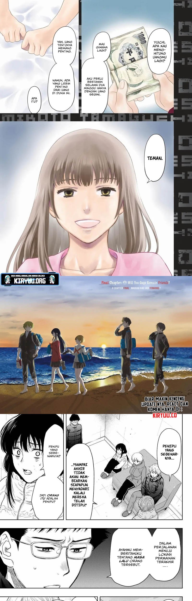 Tomodachi Game chapter 127 halaman 2