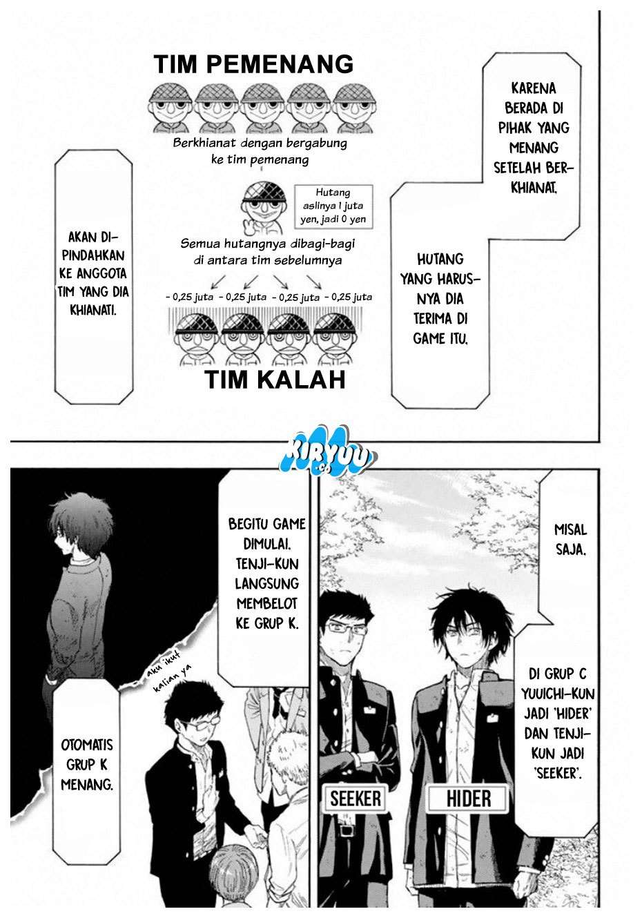 Tomodachi Game chapter 14 halaman 17