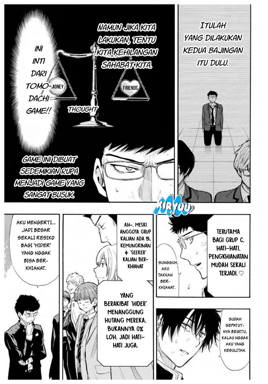 Tomodachi Game chapter 14 halaman 19