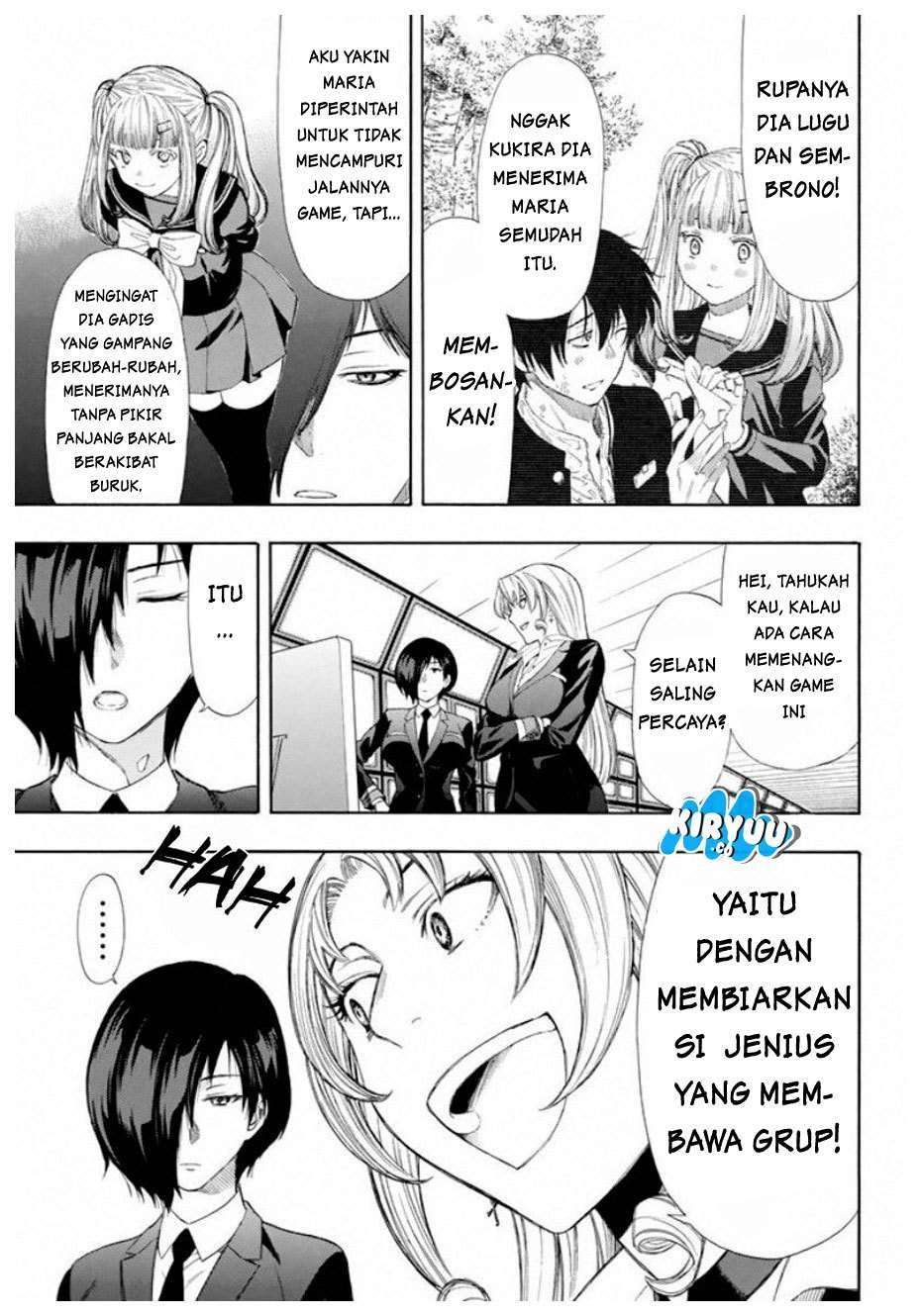 Tomodachi Game chapter 14 halaman 27
