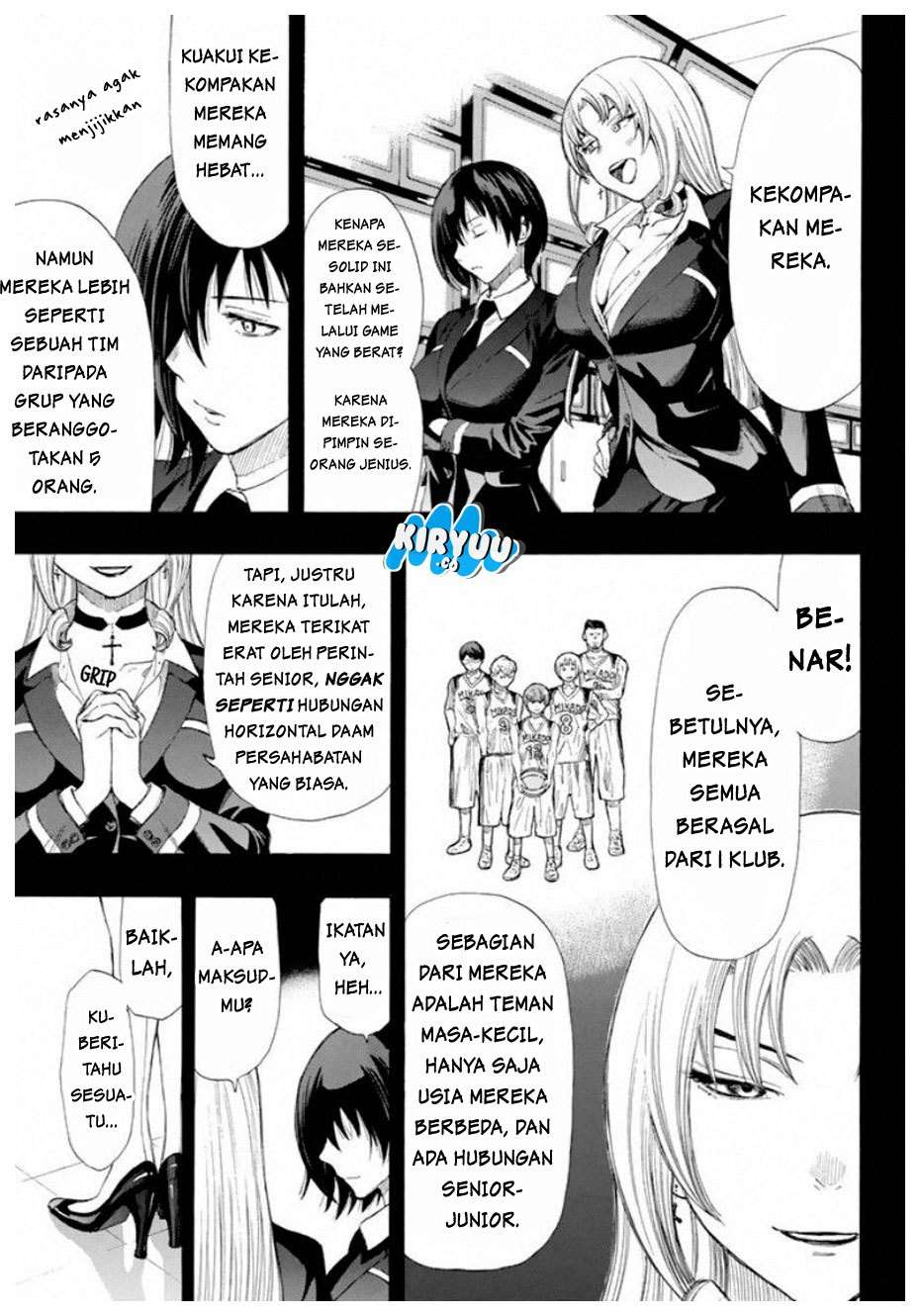Tomodachi Game chapter 15 halaman 27