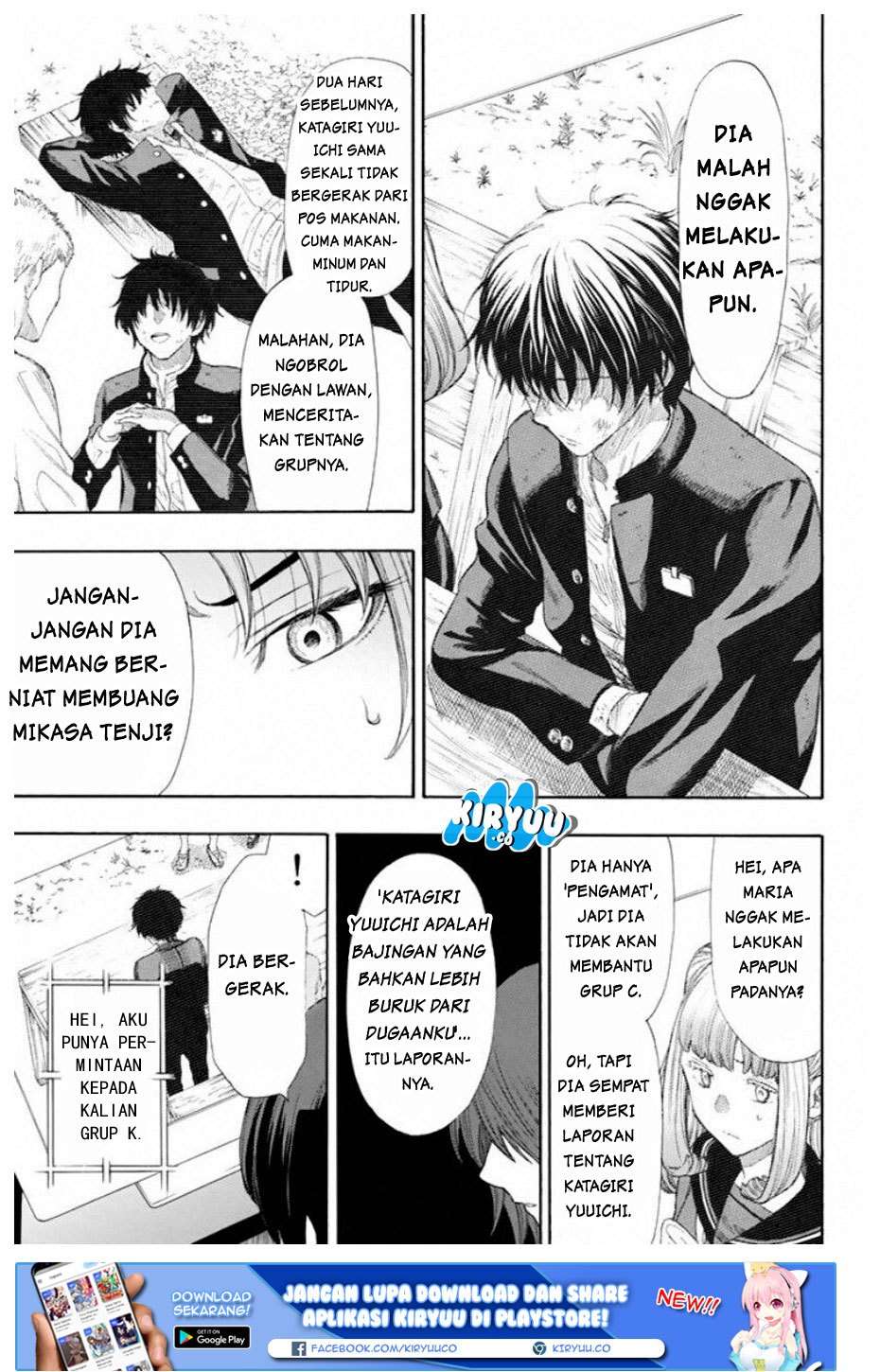 Tomodachi Game chapter 15 halaman 38