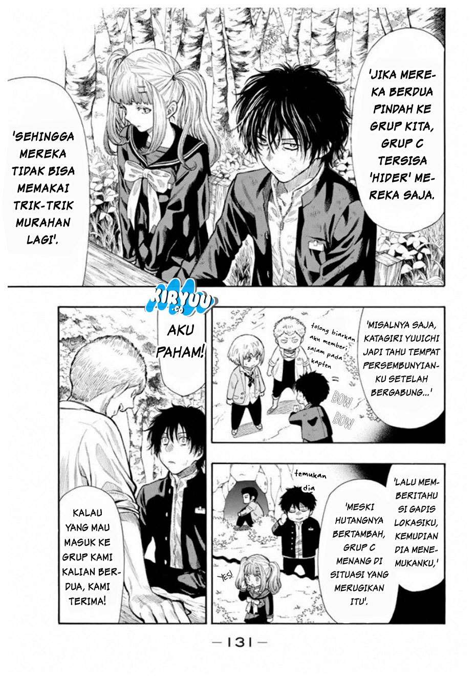 Tomodachi Game chapter 16 halaman 15