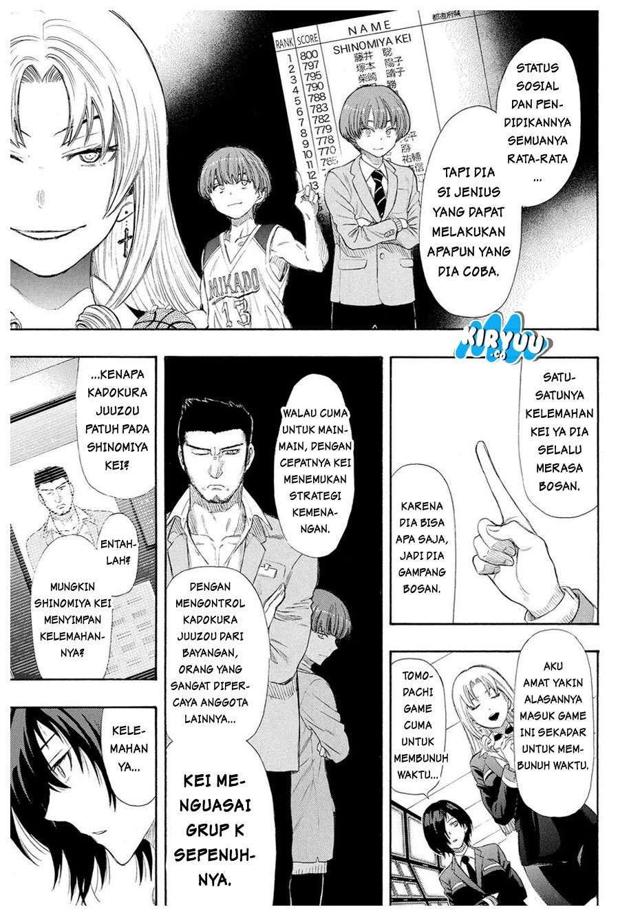 Tomodachi Game Bab 19 halaman 12