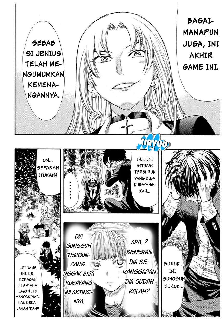 Tomodachi Game Bab 19 halaman 13