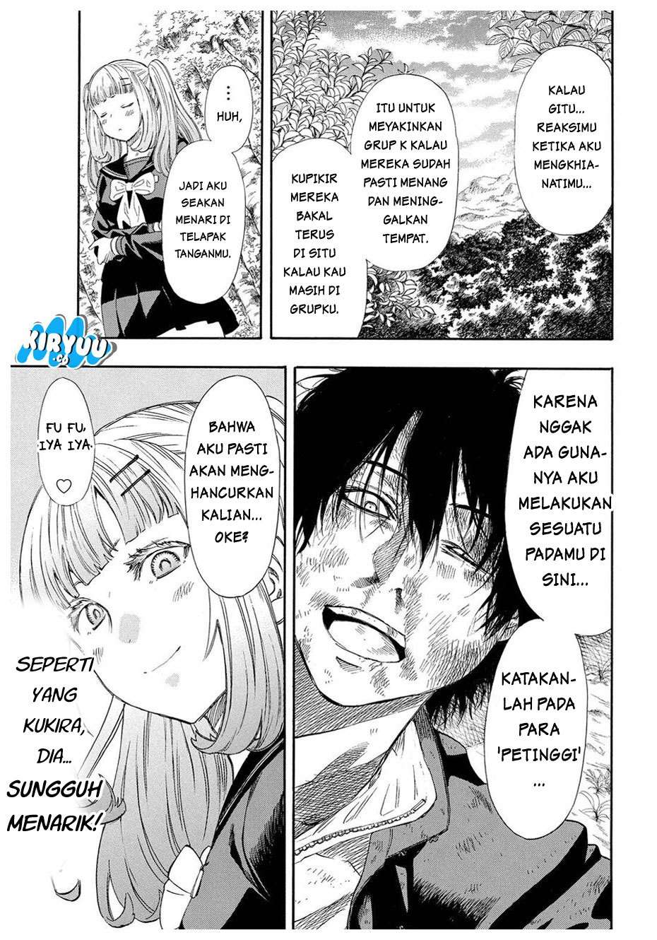 Tomodachi Game chapter 20 halaman 40