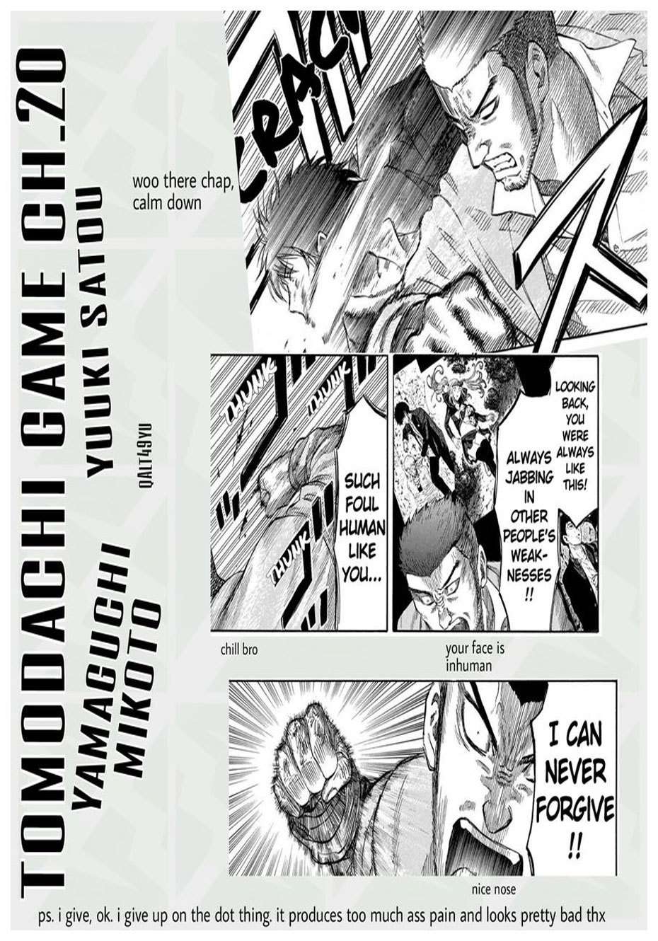 Tomodachi Game chapter 20 halaman 47