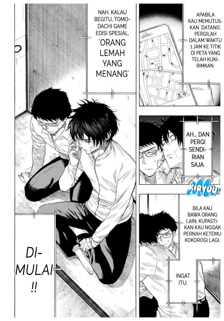 Tomodachi Game Bab 23 halaman 17