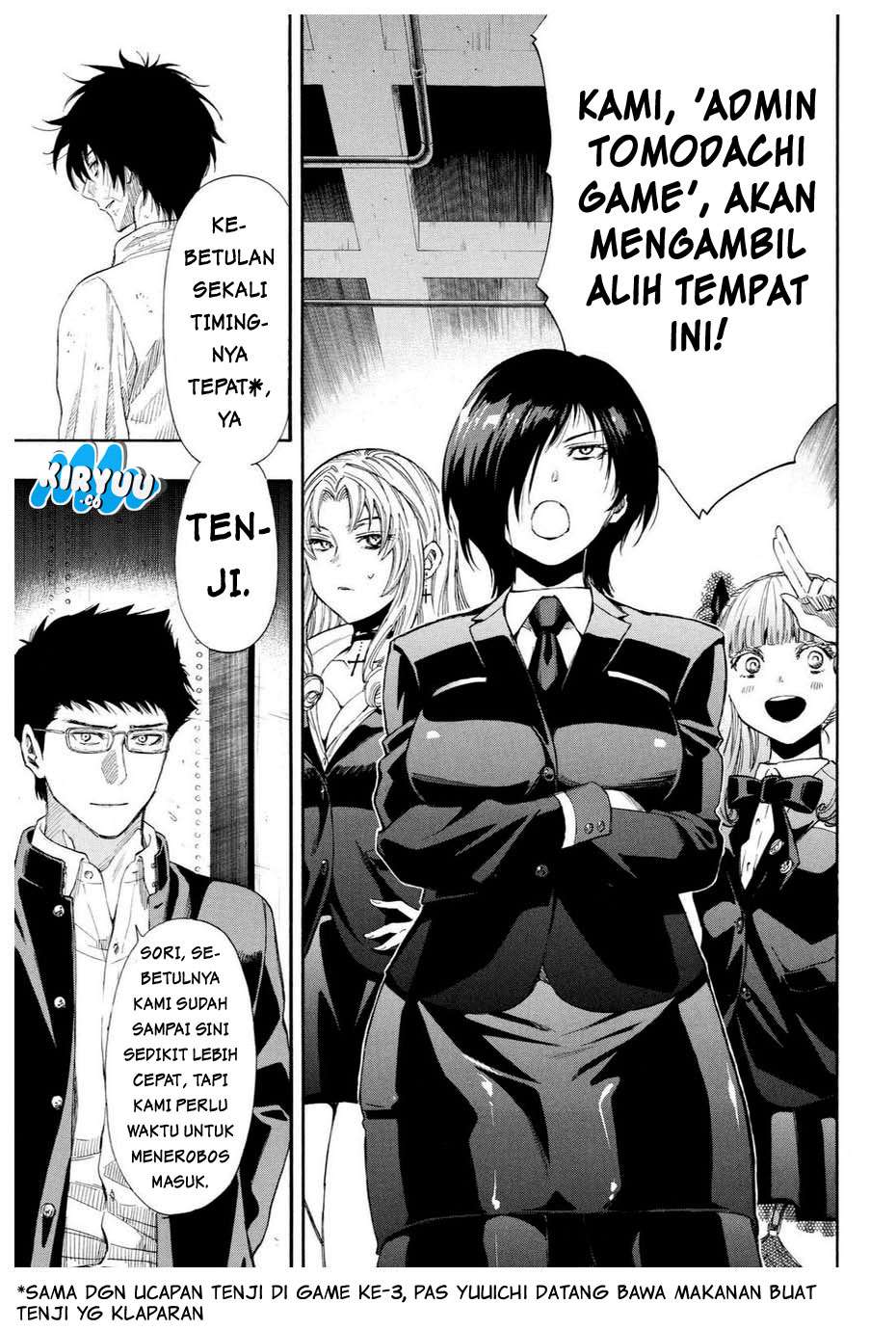 Tomodachi Game chapter 25 halaman 28
