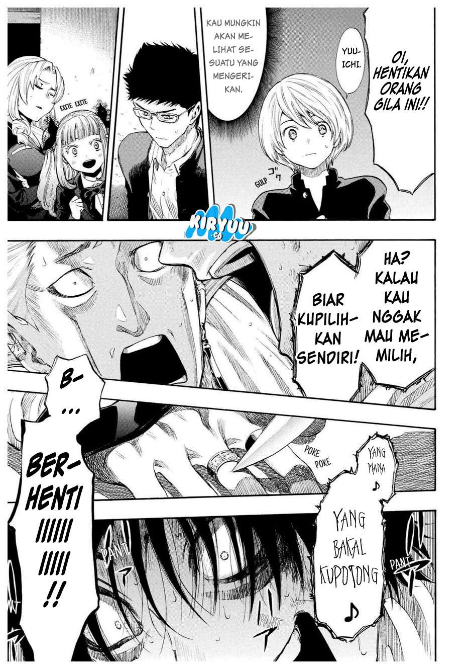 Tomodachi Game chapter 25 halaman 35