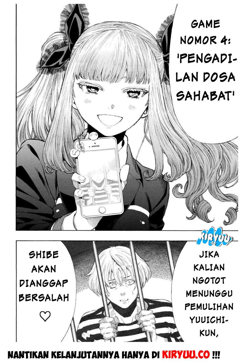 Tomodachi Game chapter 25 halaman 46