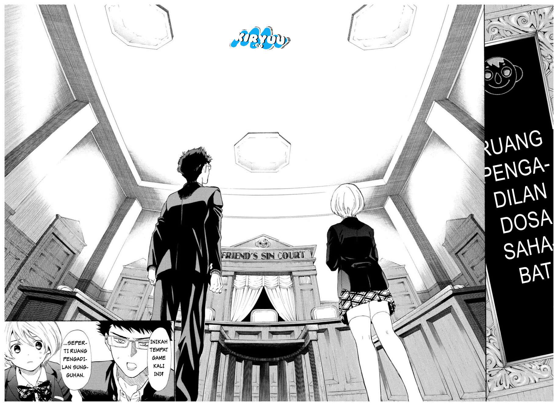 Tomodachi Game chapter 26 halaman 14
