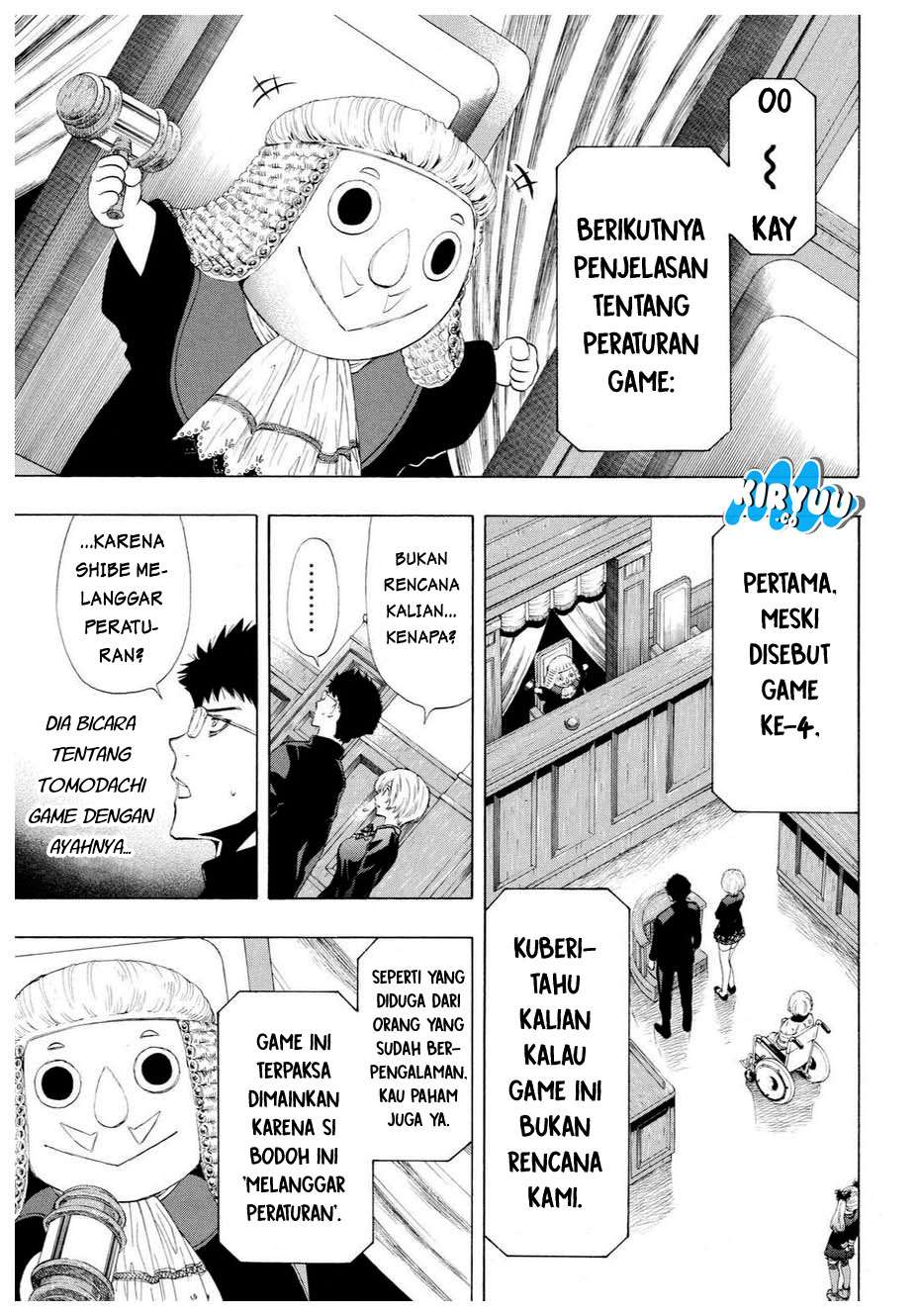 Tomodachi Game chapter 26 halaman 19