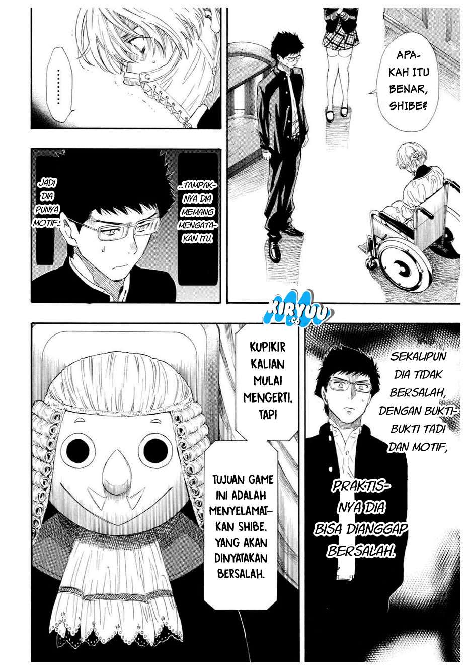 Tomodachi Game chapter 26 halaman 23