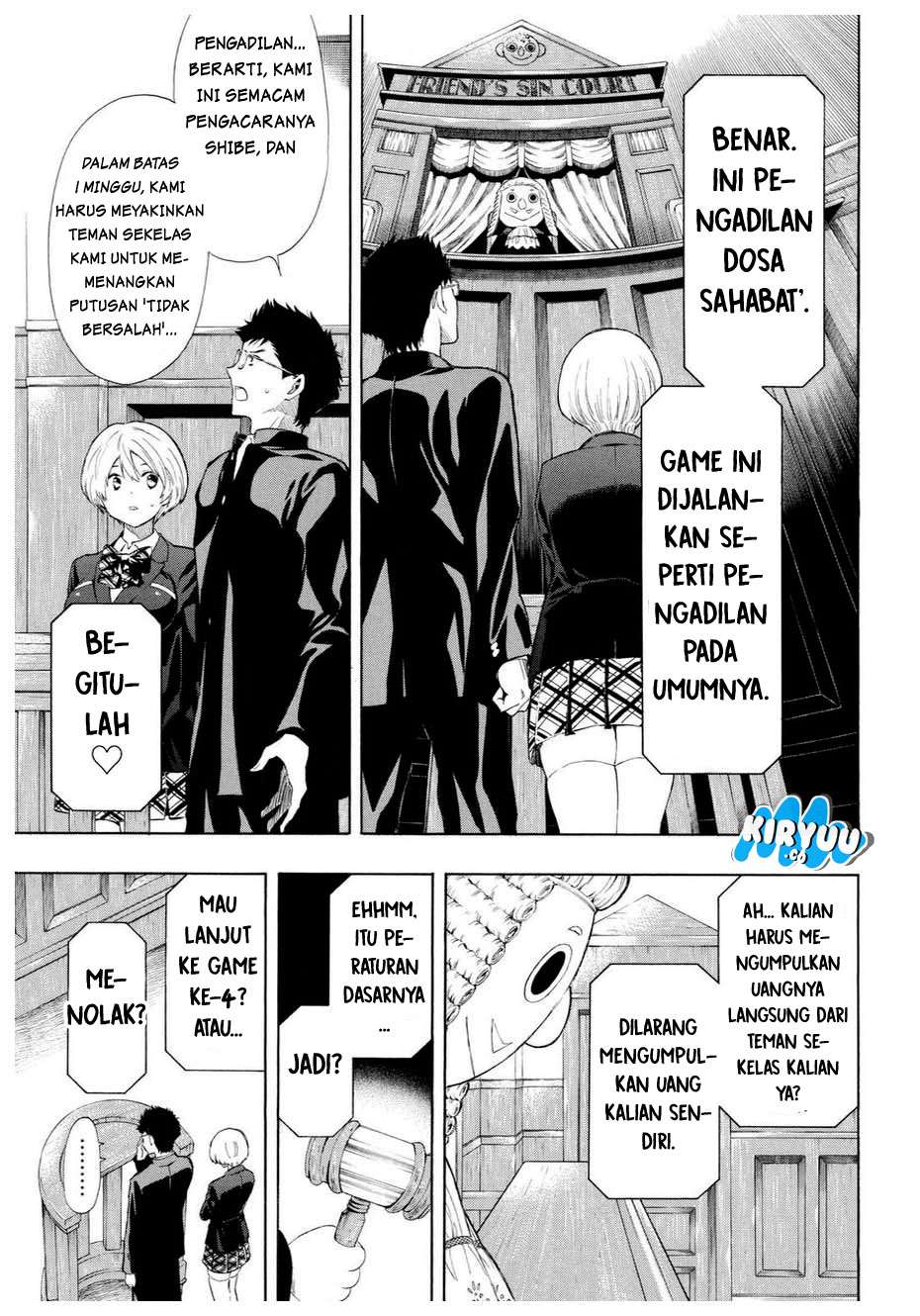 Tomodachi Game chapter 26 halaman 30