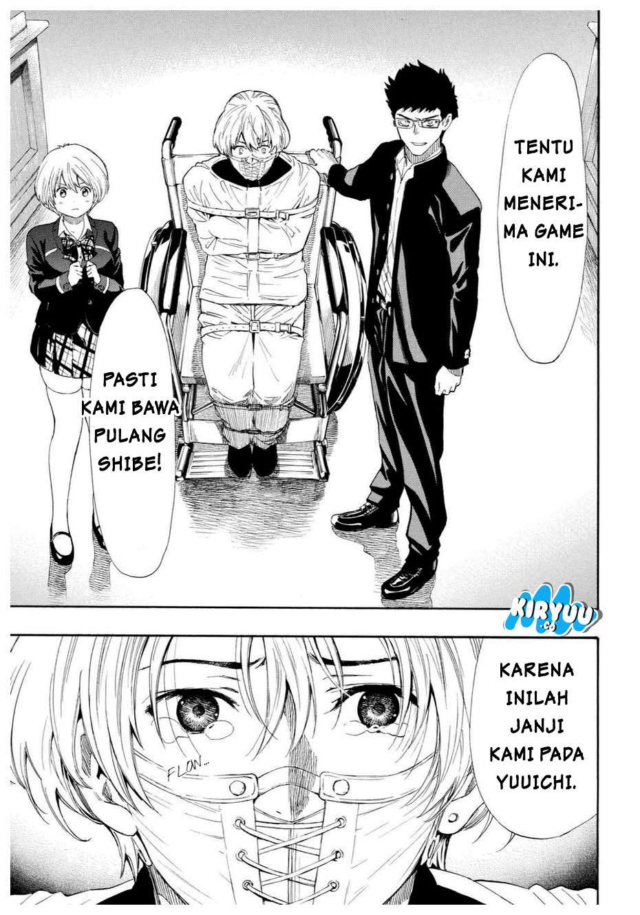 Tomodachi Game chapter 26 halaman 32