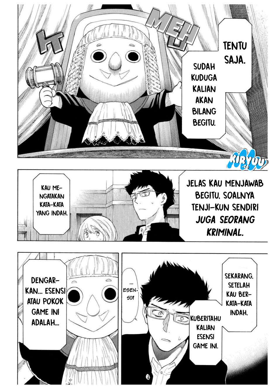 Tomodachi Game chapter 26 halaman 34