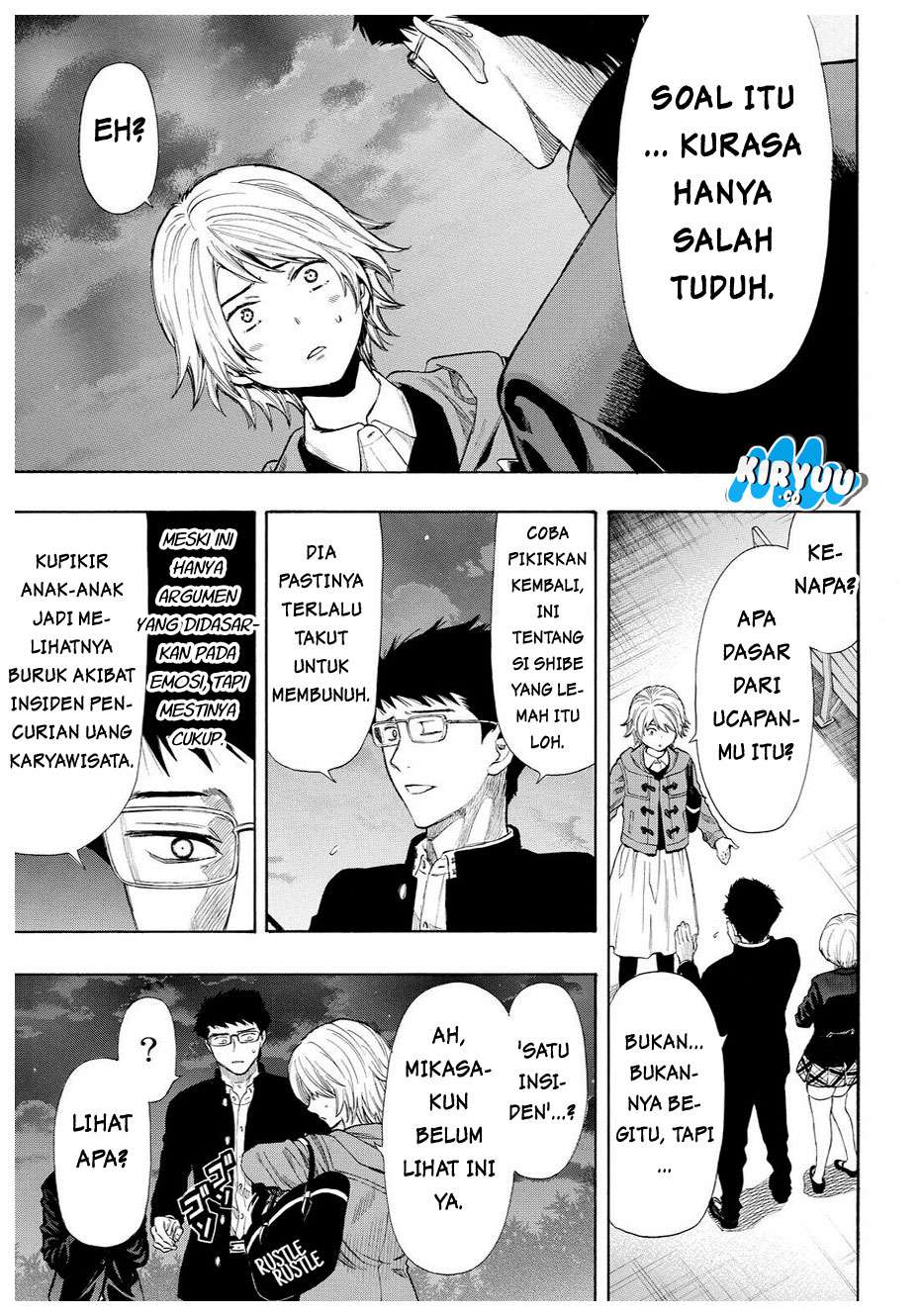 Tomodachi Game Bab 28 halaman 22