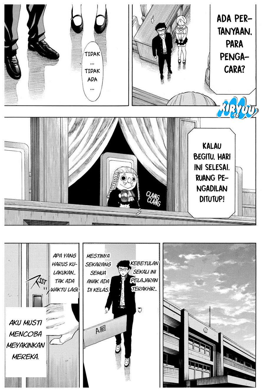 Tomodachi Game Bab 28 halaman 34